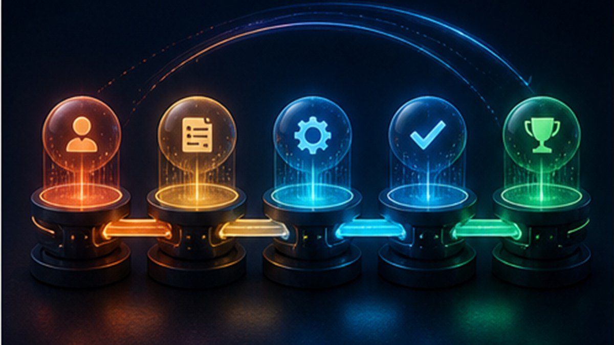 Sales Pipeline Automation Without Losing the Human Touch — ClientForgeHQ editorial illustration